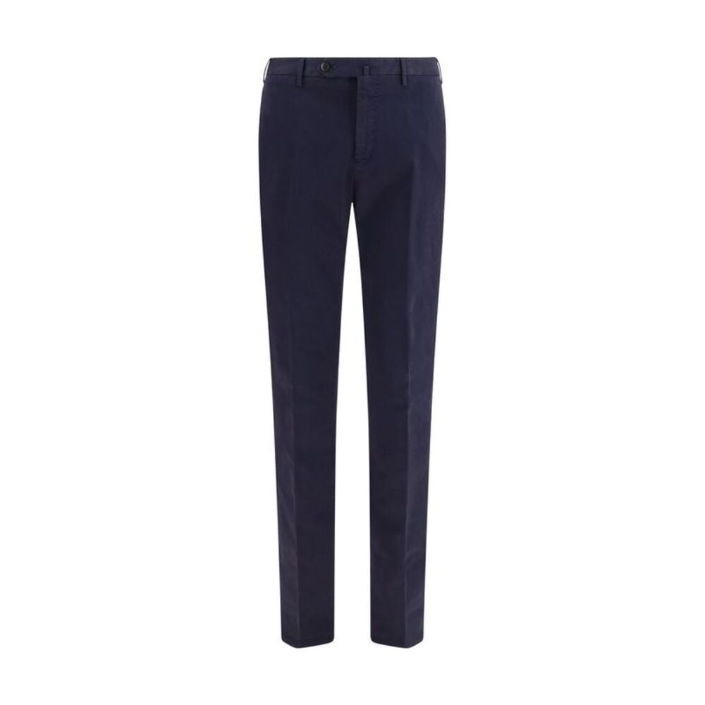 PT Torino Blue Elastane Casual Men's Pants